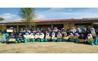 Kepala Sekolah Lantik Osis SMAN1 Blangkejeren Priode 2019/2020