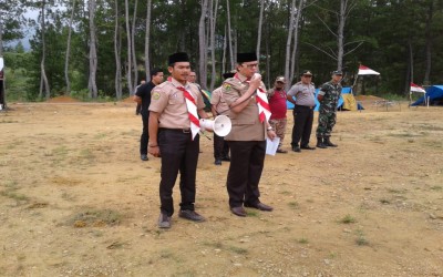 Bupati Buka Perjusami Gudep SMAN 1 Blangkejeren
