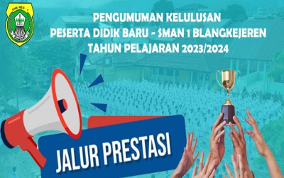 PENGUMUMAN KELULUSAN PPDB-JALUR PRESTASI TP.2023/2024